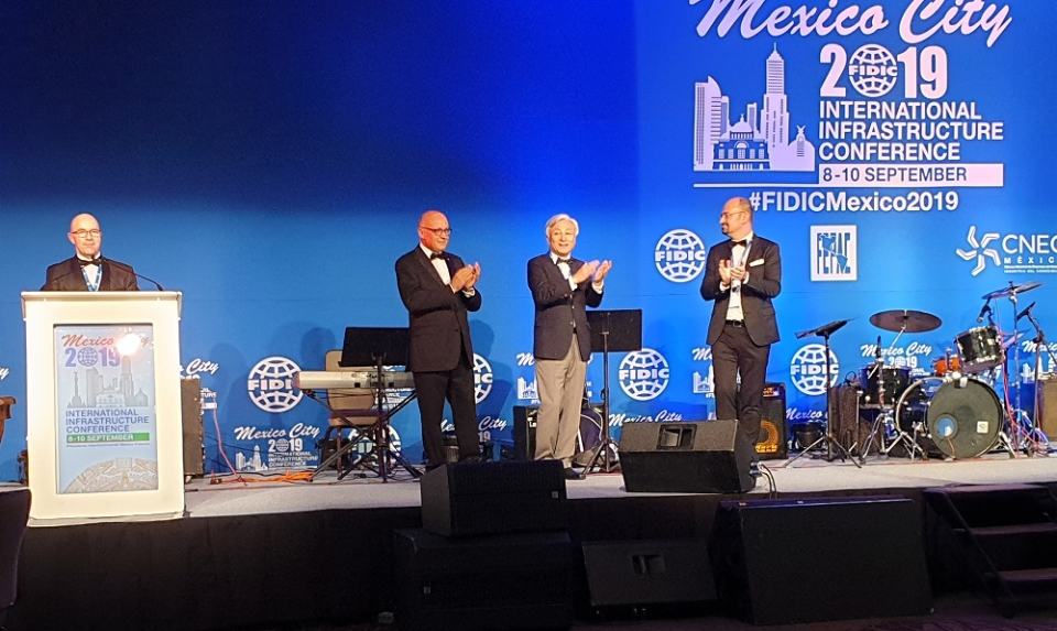 2019 FIDIC 멕시코시티 컨퍼런스에 참가한 한국엔지니어링협회 이재완 회장