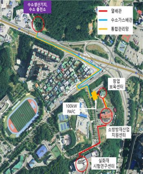 삼척 R&D수소특화도시 계획도/국토부