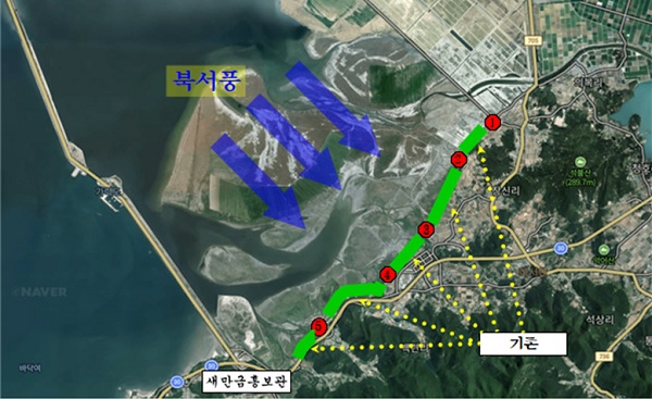 사업위치도(자료=새만금개발청)