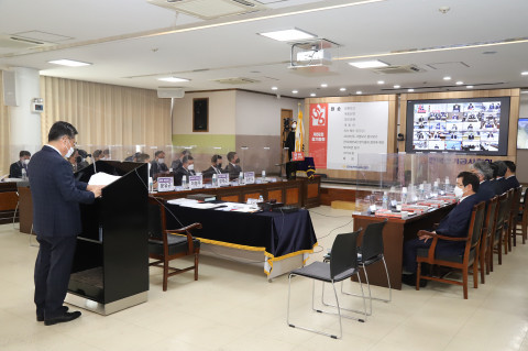 한국전기공사협회가 제56회 정기총회를 실시간 온라인 화상 시스템 방식으로 개최하고 서울 등촌동 사옥 매각 및 충북 오송 이전을 승인했다.(사진=한국전기공사협회)