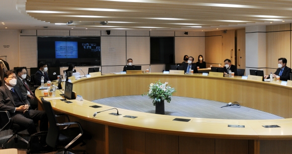 30일 한국건설엔지니어링협회와 일본국제건설기술협회 간 비대면 기술교류회가 개최됐다./건설엔지니어링협회