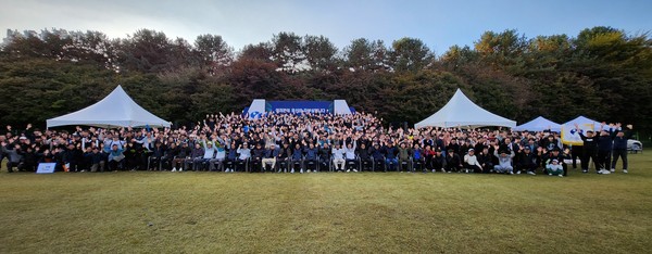27일 경기도 남양주시 한양대 축구장에서 2023 유신 한마음 체육대회가 진행됐다./유신