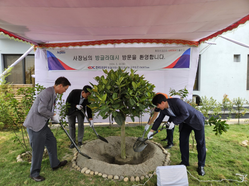 함진규 도공 사장, 방글라데시 파드마대교 현장점검